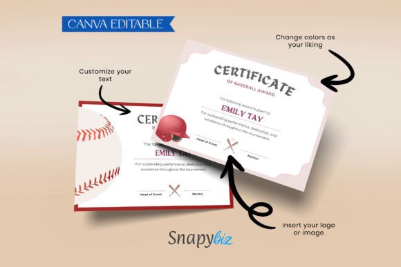 Celebrate Your Team: The Ultimate Baseball Award Certificates