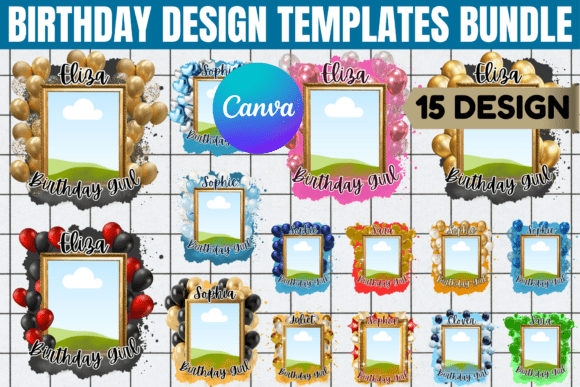Coordinate Your Celebration: The Birthday Design Templates Bundle