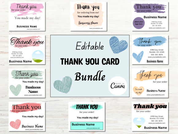 Elevate Your Brand with Small Business Thank You Cards Templates