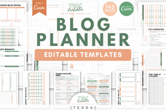 Master Your Content Strategy with Blog Planner Canva Templates