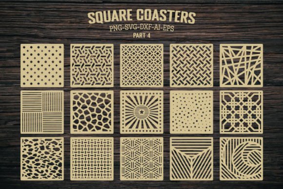 Mastering Square Coaster Templates for Modern Crafts