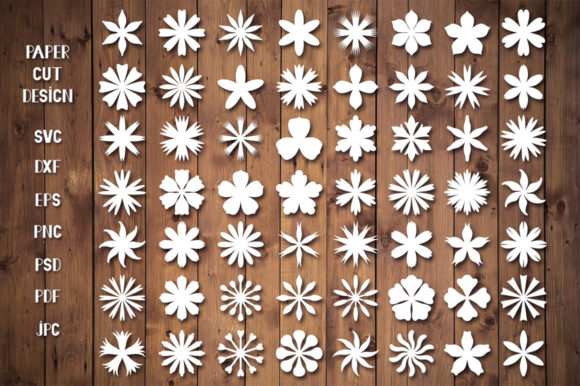 Paper Flower Templates SVG: 56 Designs for Modern Crafters
