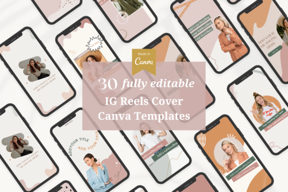 Stop Compromising: Instagram Reels Cover Canva Templates for a Cohesive Feed