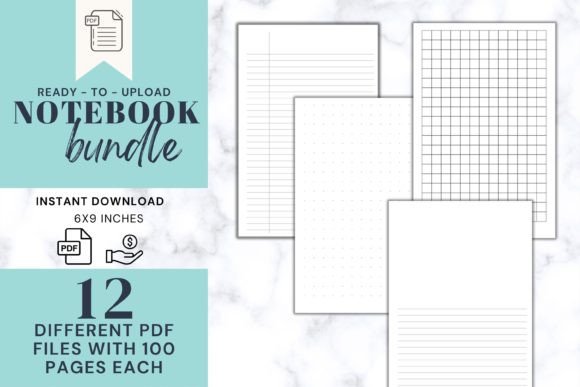 Unlock Passive Income with Notebook Templates for KDP